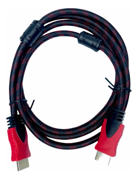 Cable Hdmi Enmallado Punta Dorada 1.5M 1080p