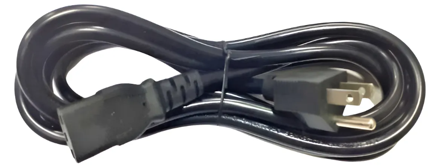 Cable Poder 1.80 Mt 3x16 Awg  NEGRO - AMERICAN NET